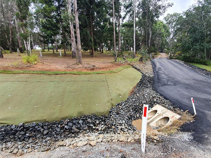 Erosion Control Mat Grassroots Geofabrics Australasia